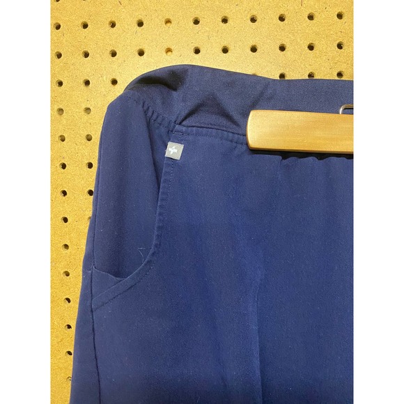 Figs Navy Blue Wide Leg Pants - Picture 3 of 9